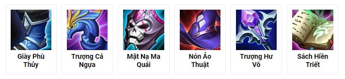 trang bị tiểu kiều vgvd