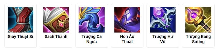 trang bị thượng quan uyển nhi