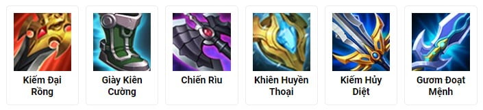 trang bị đi rừng Charlotte