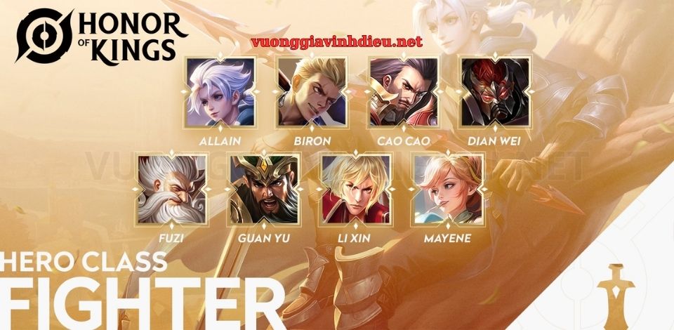 tướng đấu sĩ vương giả vinh diệu