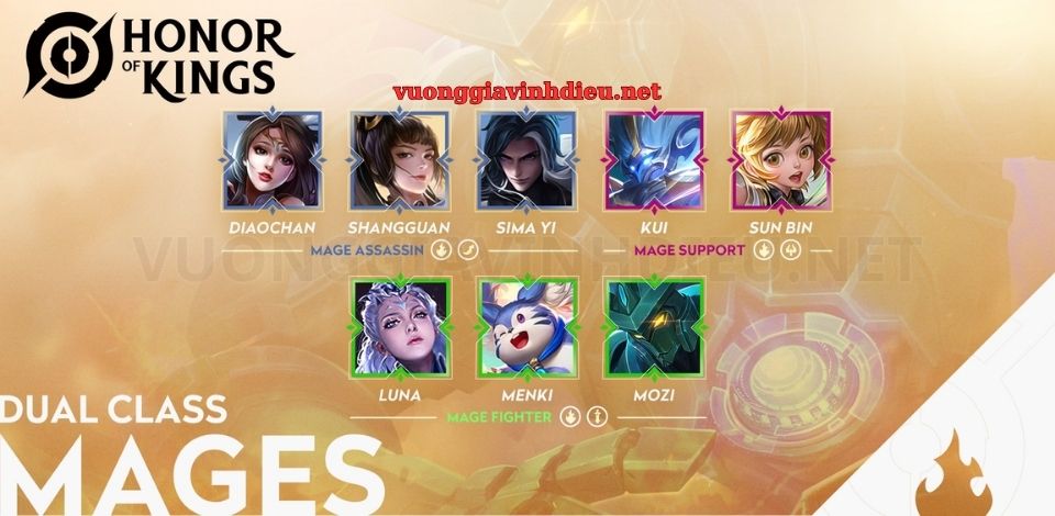 tướng pháp sư vương giả vinh diệu