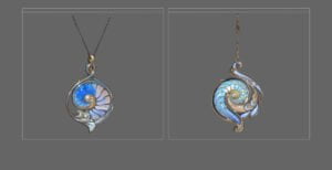 Ốc xà cừ may mắn