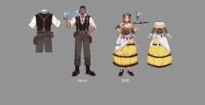 Quán rượu kỳ quan thứ chín chủ và nhân viên