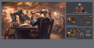 Quán rượu kỳ quan thứ chín nội thất