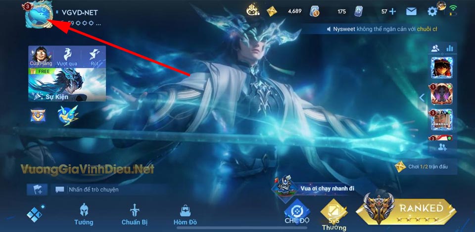 đổi tên vgvd bước 1