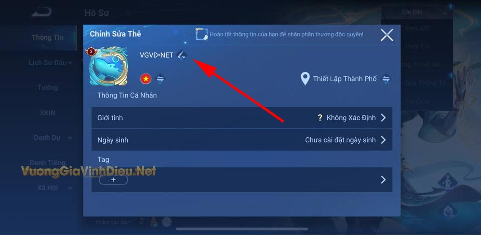 đổi tên vgvd bước 3