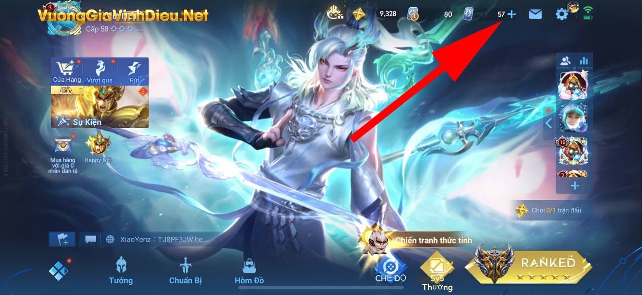 hệ thống quý tộc vương giả vinh diệu 1