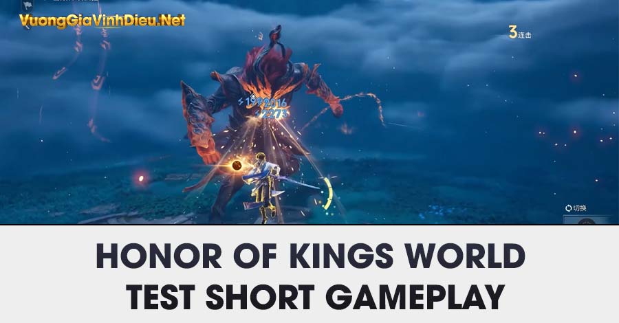 Honor of Kings World Tiết Lộ Test Short Gameplay