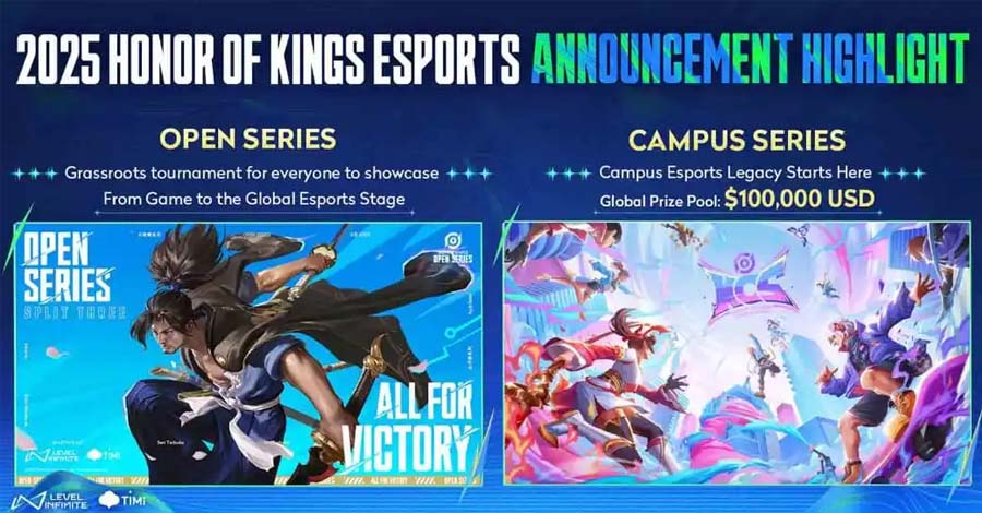 Vương Giả Vinh Diệu Global đầu tư 15 triệu USD và cải tiến hệ thống giải đấu Esports toàn cầu