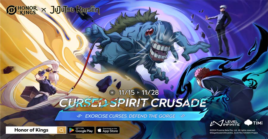 Vương Giả Vinh Diệu x Jujutsu Kaisen Phần 2