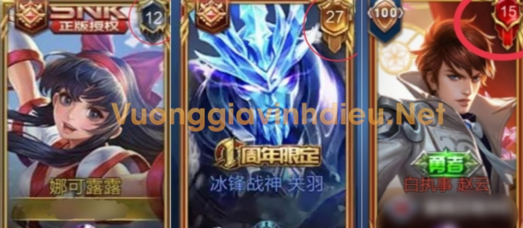 Xếp Hạng Thang Bậc 3 Mốc Ở Giao Diện Tải Trận