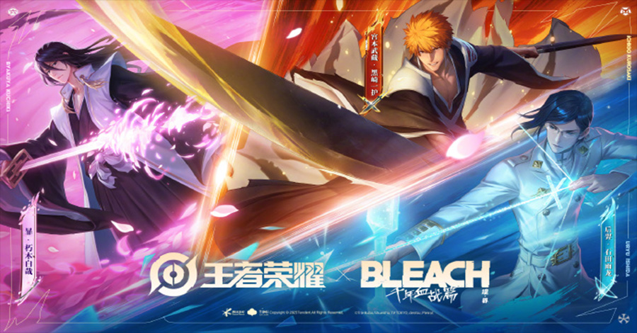 Hợp tác Vương Giả Vinh Diệu x Bleach