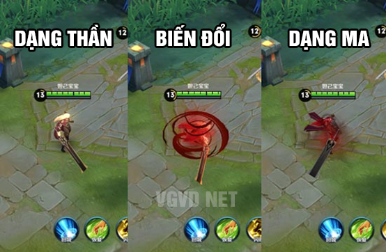 Dạng Thần và Ma của Lý Tín