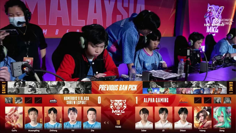 Malaysia Lên Ngôi Vô Địch Giải Honor of Kings Khu Vực