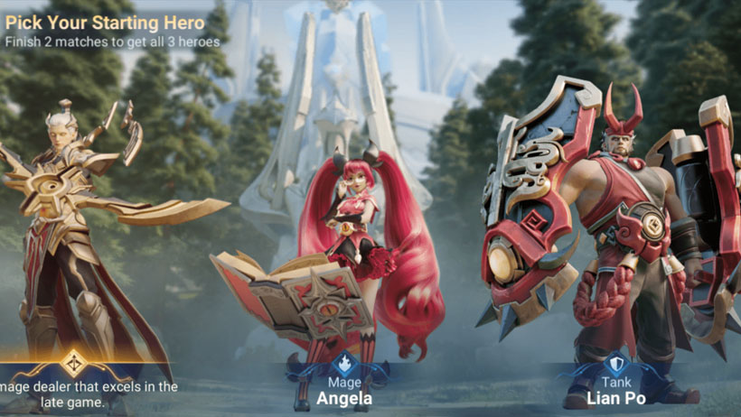 Top Tướng Dễ Chơi Cho Người Mới Học Chơi Vương Giả Vinh Diệu Bản Quốc Tế