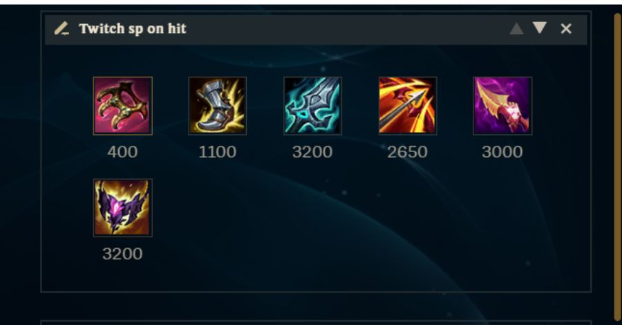 Twitch sp hiệu ứng đòn đánh