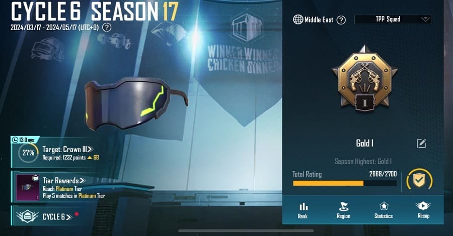 Reset rank PUBG là gì?