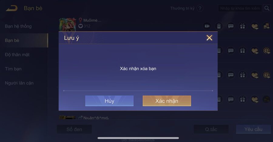 Cách xóa bạn hệ thống Liên Quân có thực sự cần thiết?